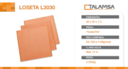 Loseta de Barro Extruido L30x30 Mto. $ 270.00
